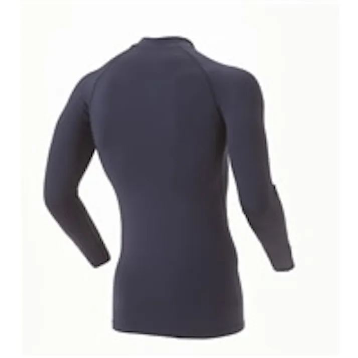 KUROCKER’S 接触冷感コンプレッションシャツ 長袖 ネイビー LL