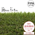 【期間限定 個別送料無料】カインズ 丸巻リアル人工芝 20mm 1×1m