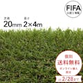 【期間限定 個別送料無料】カインズ 丸巻リアル人工芝 20mm 2×4m