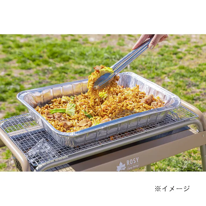 カインズ 片付けラクラク BBQアルミプレート 深型大 APA3446 2枚入り