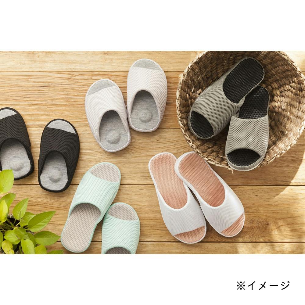 ダブルメッシュ立体ソールスリッパWH M(販売終了) | スリッパ