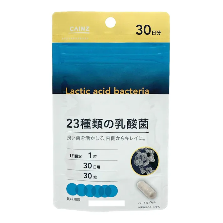 CAINZ 23種類の乳酸菌 30粒