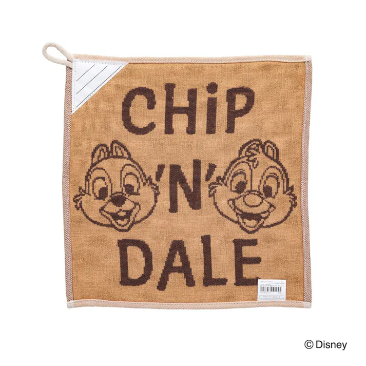 ループ付きハンドタオル チップ&デール