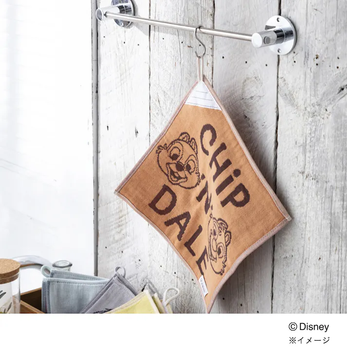 ループ付きハンドタオル チップ&デール