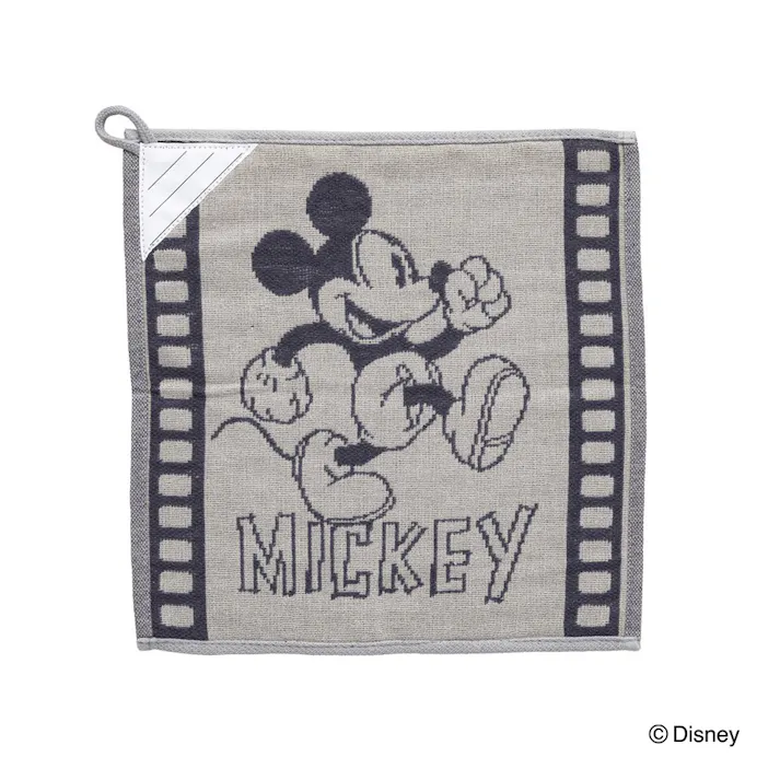 ループ付きハンドタオル ミッキー