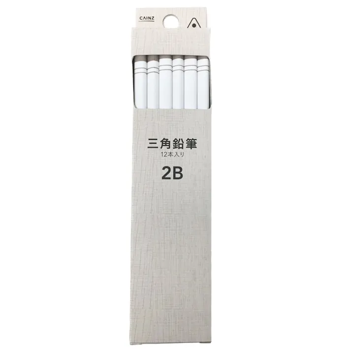 カインズ かきかた三角鉛筆 2B 12本入