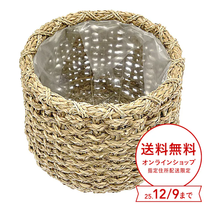 カインズ 天然素材バスケット ルッツ L