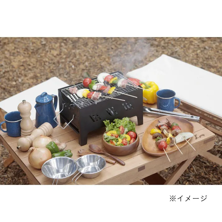 カインズ 持ち運びに便利な折りたたみ卓上コンロ(販売終了)
