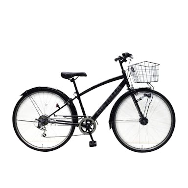 【自転車】クロスバイク カステッロ CASTELLO 26型 外装6段 ブラック