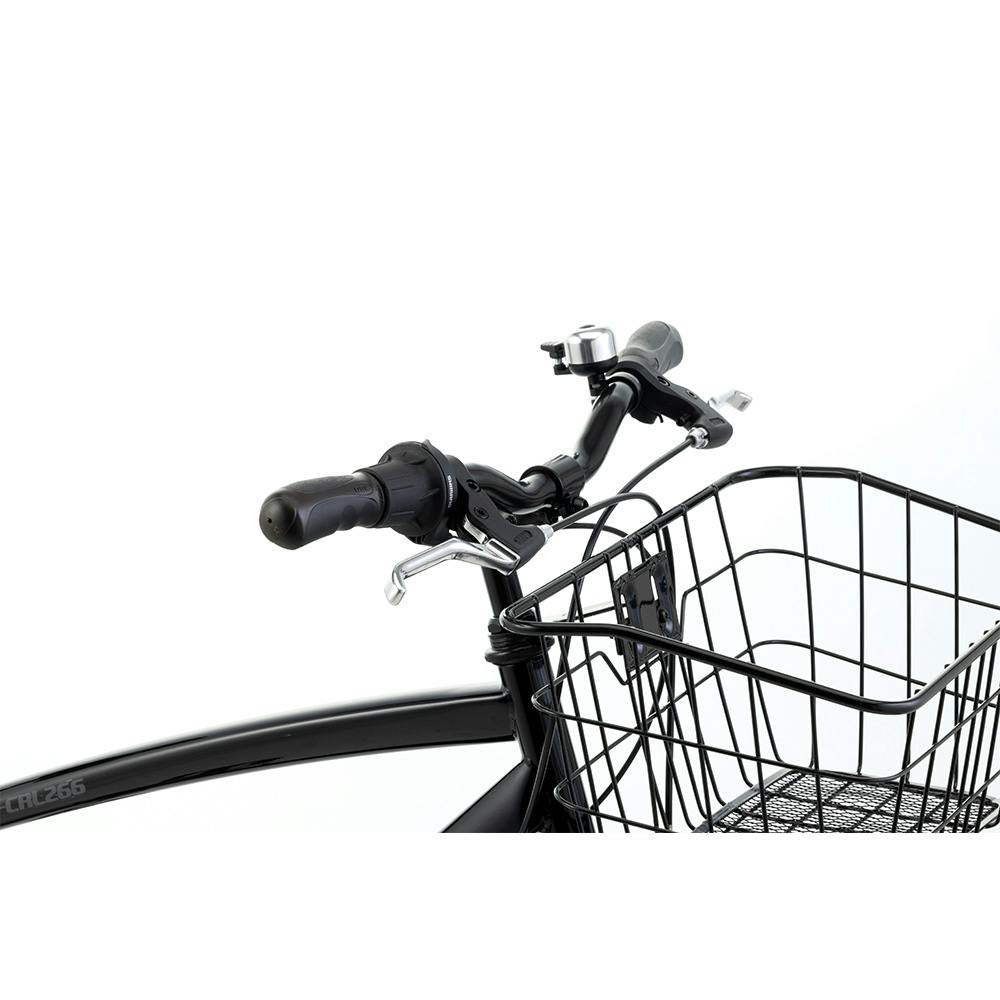 自転車】クロスバイク カステッロ CASTELLO 26インチ 外装6段 ブラック