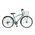 【自転車】クロスバイク カステッロ CASTELLO 外装6段 ブルー 26型