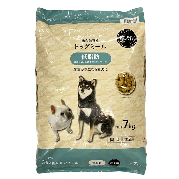 Pet’sOne ドッグミール 成犬用 低脂肪 7Kg