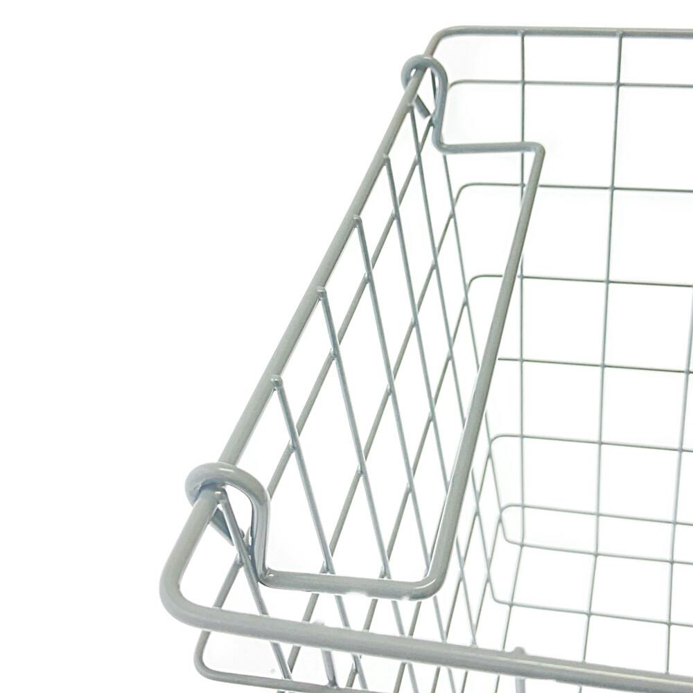 スチールバスケット シルバー | カラーボックス・インナーボックス