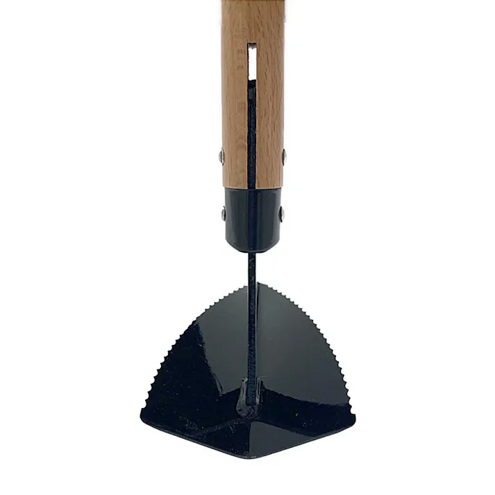 カインズ 全鋼 三角ホーS(波刃) 木柄 1050mm