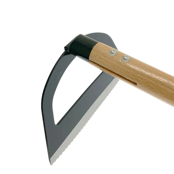 カインズ 全鋼 立鎌(波刃) 木柄 1200mm