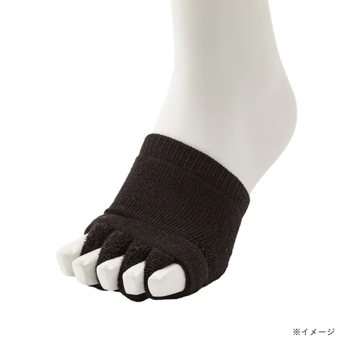 カインズ つま先ぐっぱ ブラック 23.0~25.0cm