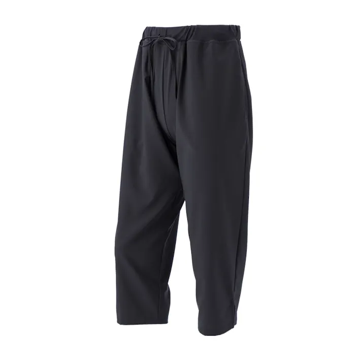 カインズ ストレッチ クロップドパンツ ブラック S-M(販売終了)