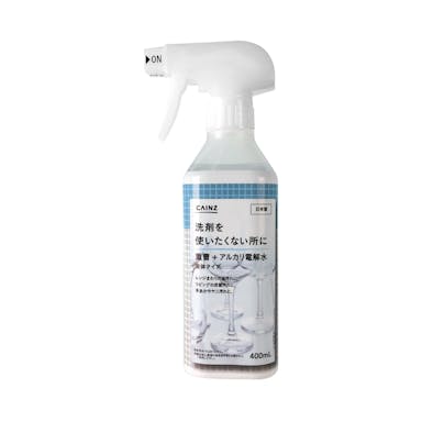 CAINZ 重曹＋アルカリ電解水スプレー 本体 400ml(販売終了)