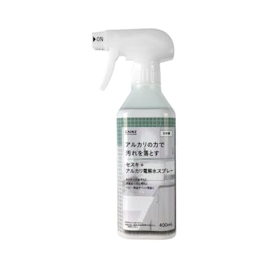CAINZ セスキ＋アルカリ電解水スプレー 本体 400ml(販売終了)
