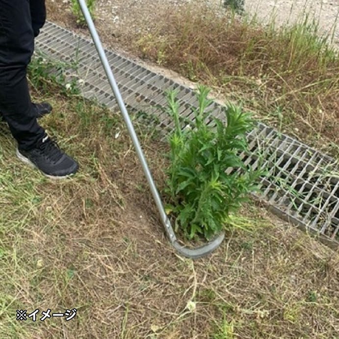 軽量ステンレス刈払鎌 アルミ柄