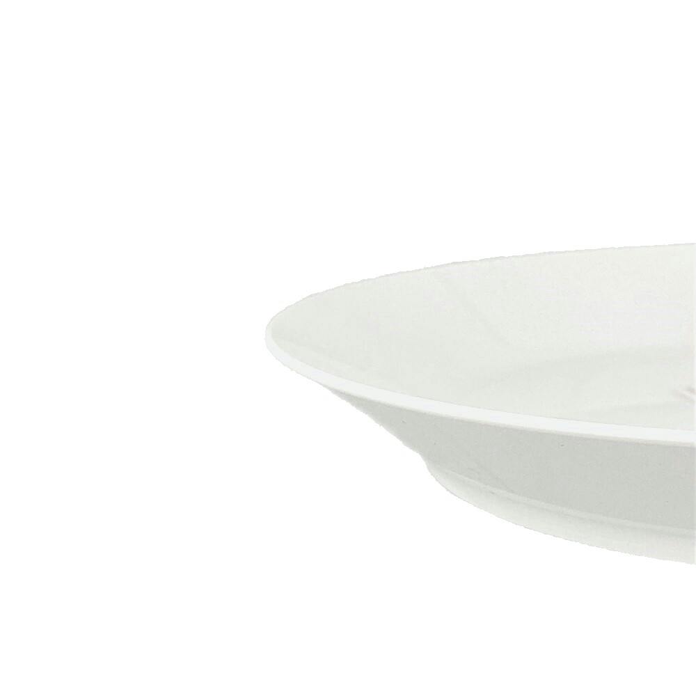 丸皿 レンジで使えるHAJIKUDRY＋ 丸皿21cm 白 | 業務用・行楽用品