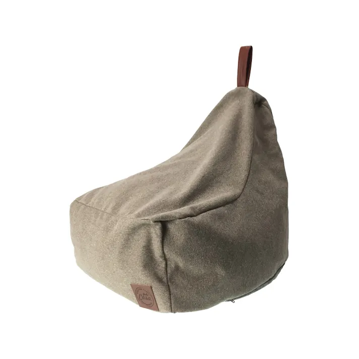 ペット用豆型ビーズクッション カーキ(販売終了)