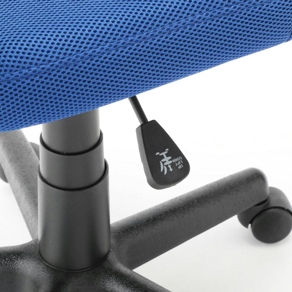 Y40 コンパクトなキャスターチェア ブルー(販売終了) | ホーム