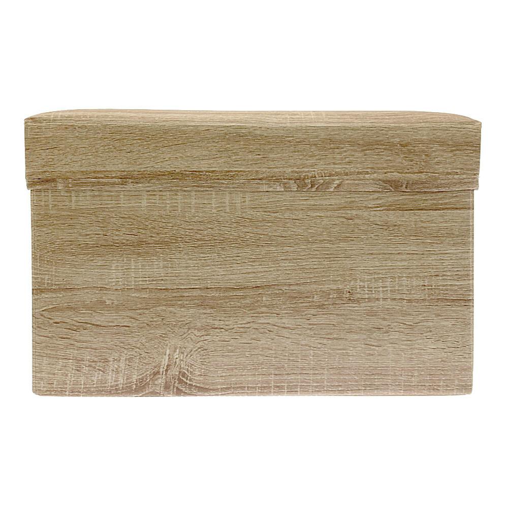 ロング収納スツール 木目ベージュ 50×32×31cm | 椅子・チェア