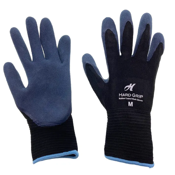 カインズ やわらかくて高いグリップ力があるゴム手袋 ブラック M