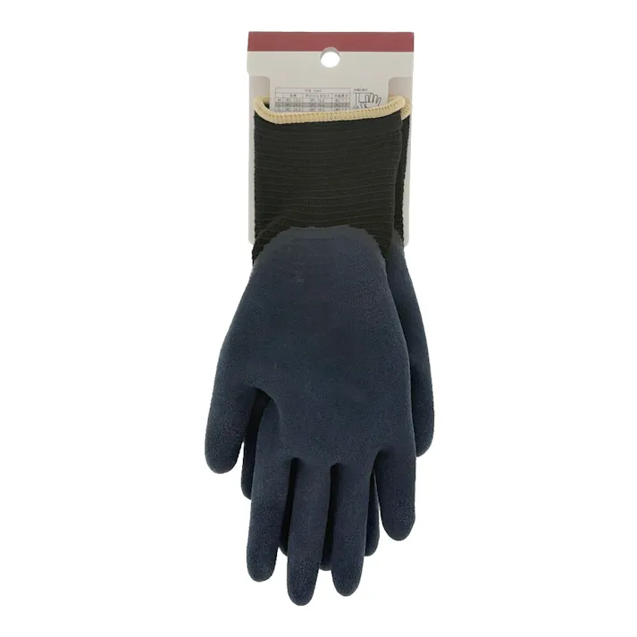 カインズ やわらかくて高いグリップ力があるゴム手袋 ブラック L