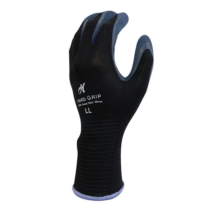 カインズ やわらかくて高いグリップ力があるゴム手袋 ブラック LL