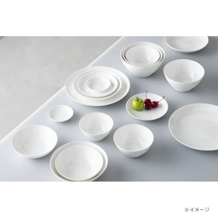 軽スタ 樹脂食器 丸皿 中