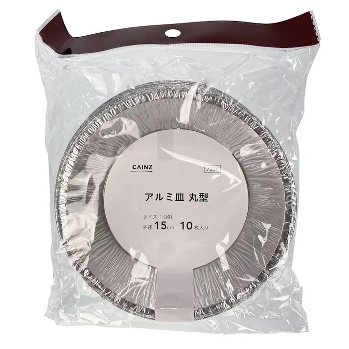 アルミ皿丸型 15cm 10枚入