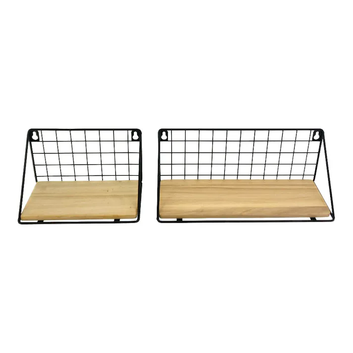 壁掛けシェルフ2個セット