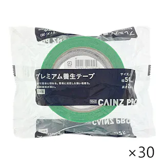 【ケース販売】カインズ プレミアム養生テープ 緑 幅50mm 長さ25m