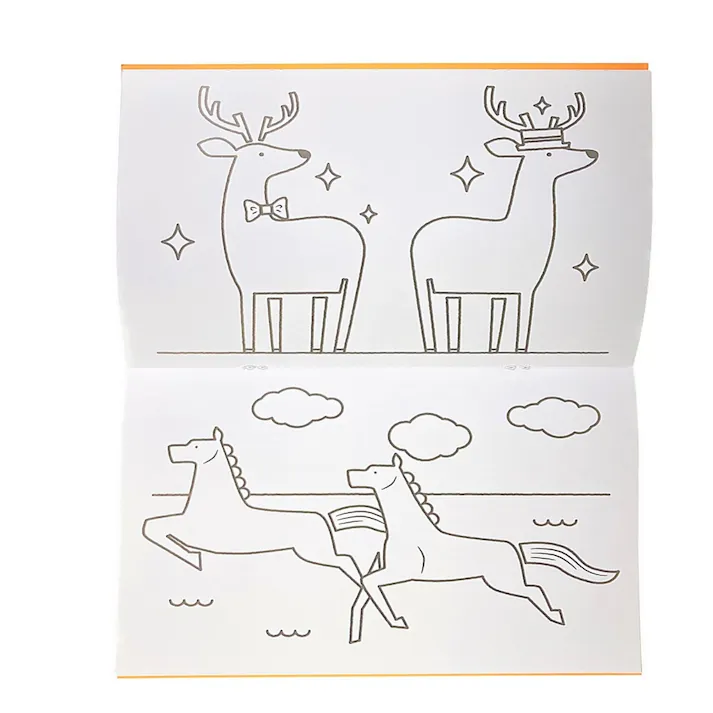 塗り絵LAND なかよし陸の動物たち B5