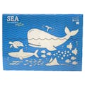 塗り絵 SEA なかよし海の動物たち B5