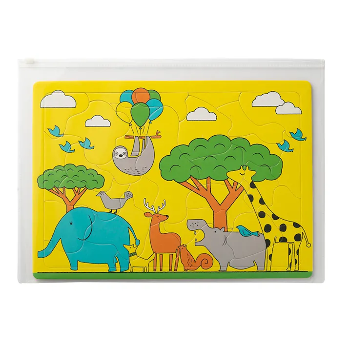 パズル なかよし陸の動物たち/すうじ