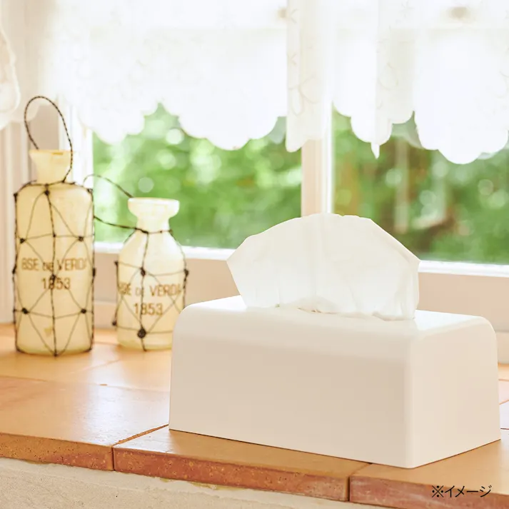 カインズ 最後までしっかり使えるソフトパックティシューケース ホワイト