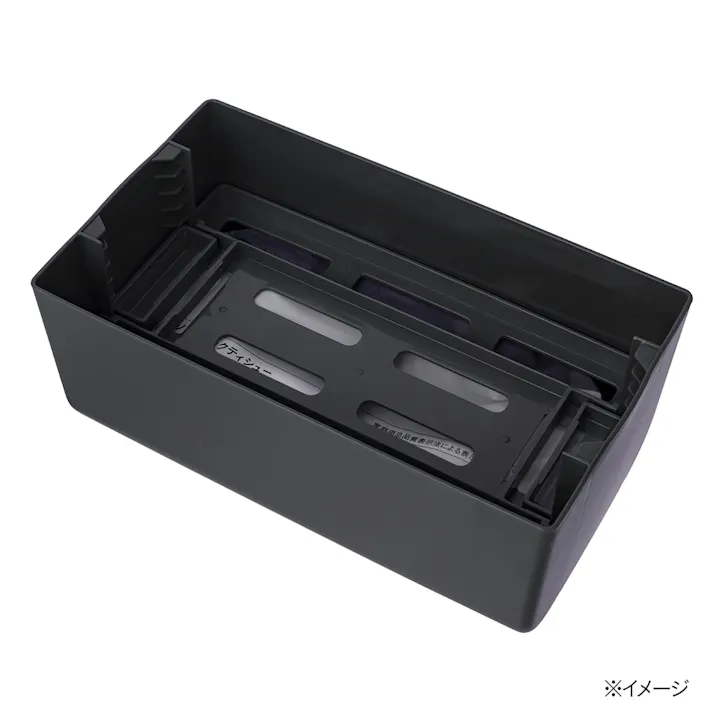 カインズ 最後までしっかり使えるソフトパックティシューケース グレー