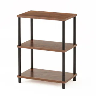 組立簡単 収納ラック ストロング シングル ブラウン