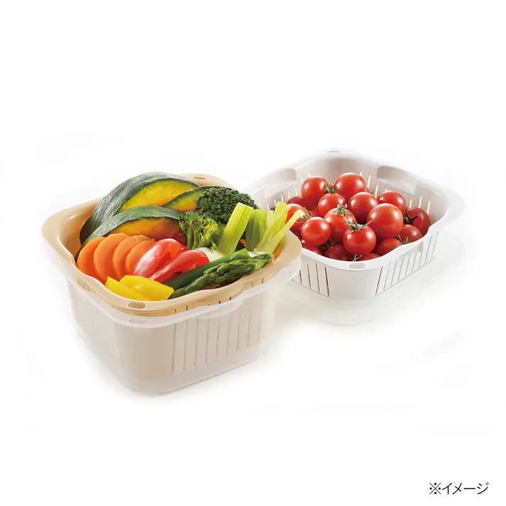 レンジで楽チン ザルボウル 4点セット