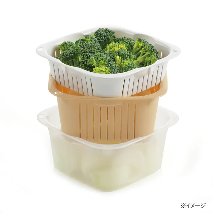 レンジで楽チン ザルボウル 4点セット