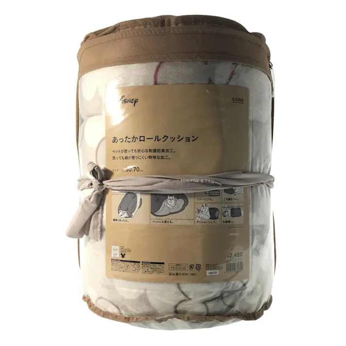 Aあったかロールクッション ミッキー50×70(販売終了)