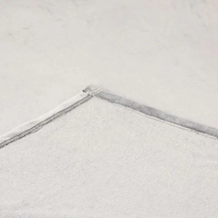 カインズ もちもち中掛け毛布 グレー 長方形 幅180cm 奥行230cm 洗濯可 こたつカバー