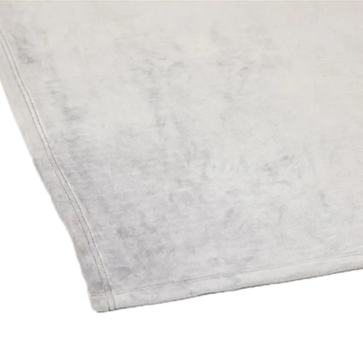 カインズ もちもち中掛け毛布 グレー 長方形 幅180cm 奥行230cm 洗濯可 こたつカバー