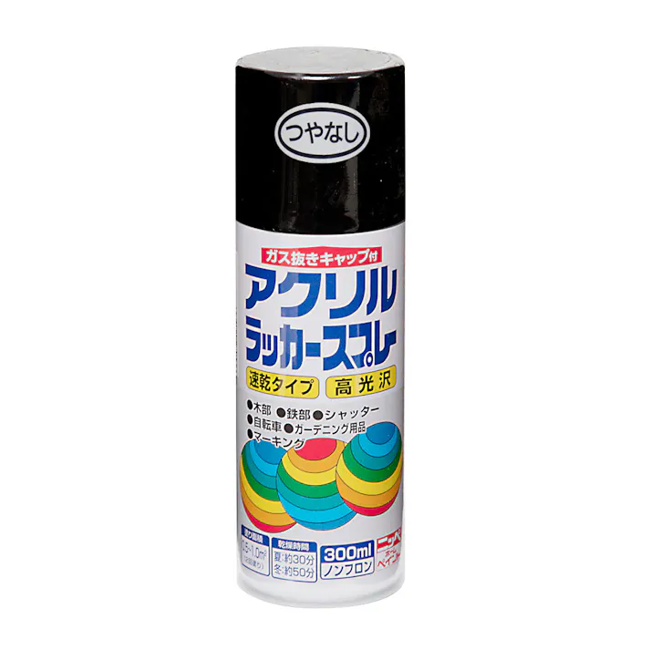 KUROCKER’S 多用途油性スプレー つやなしブラック 300ml
