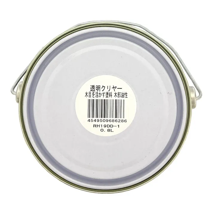 KUROCKER’S 木目を活かす塗料 木部 油性 透明クリヤー 0.8L