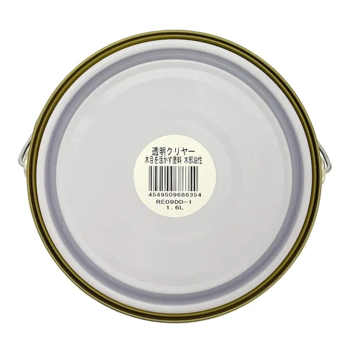 KUROCKER’S 木目を活かす塗料 木部 油性 透明クリヤー 1.6L