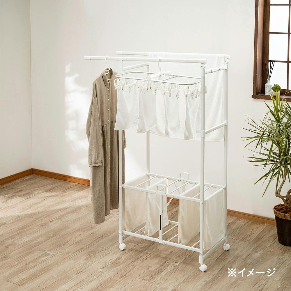 【送料無料】ロング丈もかけられる パタラン ミニ ホワイト | 室内 